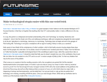 Tablet Screenshot of futurismic.com